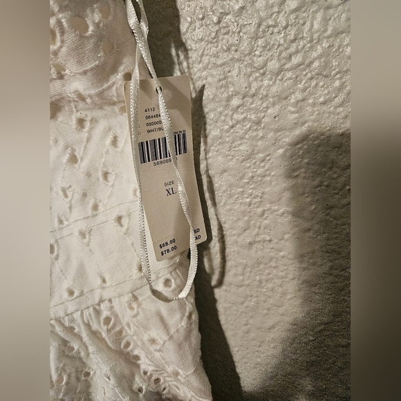 NWT Anthropologie Dede Eyelet Swing Tank - Picture 4 of 6